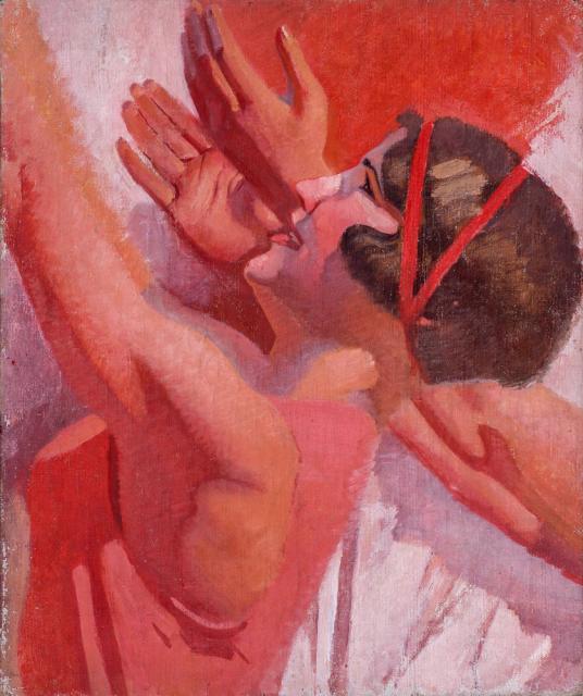 Самохвалов А.Н. Девушка в розовой майке. 1933 Самохвалов А.Н. Девушка в розовой майке. 1933